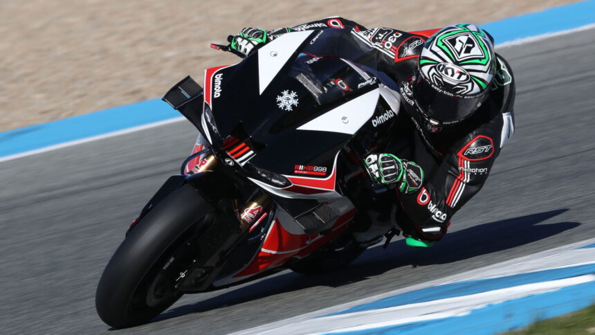 November 2025 WorldSBK Jerez test results, Thursday