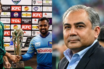 Pakistan Vs Sri Lanka Mohsin Naqvi PAK Vs SL Shaheen Afridi Charith Asalanka