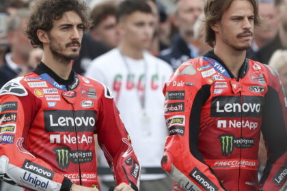 Pecco Bagnaia was slower than Nicolo Brega, but "I don't care, he did well"