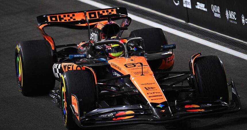 Piastri tightens title fight with crucial Qatar GP pole