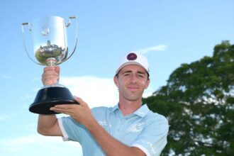 Puig joins Seve as Spaniard becomes top Australian PGA champion
