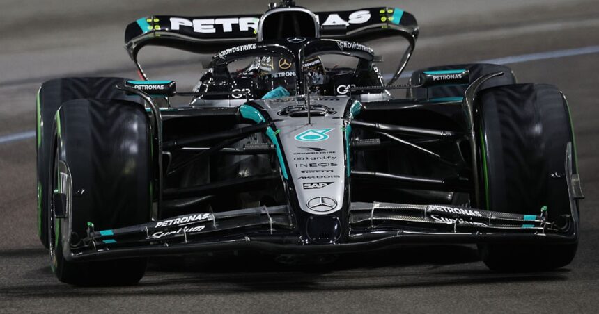 Russell shines in wet and dry Las Vegas FP3