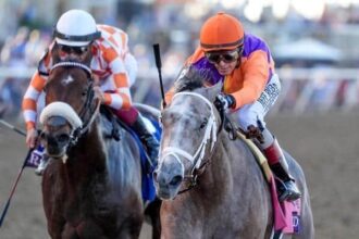 Ted Nophy maintains his winning streak at the Breeders' Cup Juvenile with 4 wins and 5 losses.