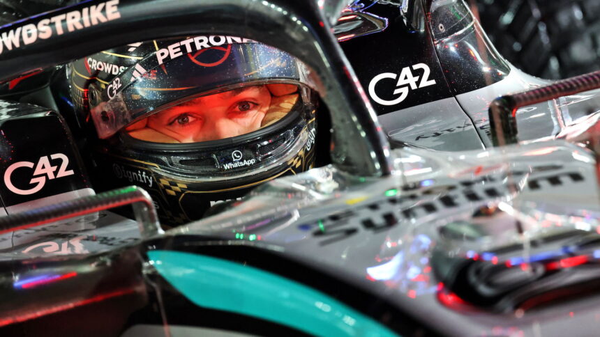 The invisible problem that hurt George Russell's pole in Las Vegas