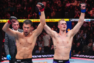 Shavkat Rakhmonov and Ian Machado Garry