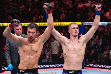 Shavkat Rakhmonov and Ian Machado Garry