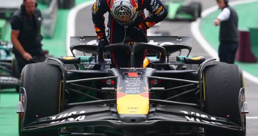 Verstappen starts Sao Paulo GP from pit lane with new power unit
