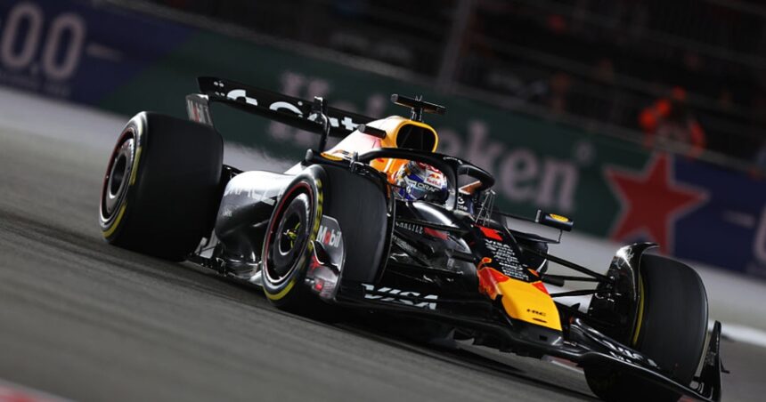Verstappen wins in Las Vegas, closing gap in title race