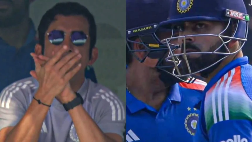 Ravi Shastri, Virat Kohli Angry At Gautam Gambhir Batter S Death Stare After Rohit Sharma S Fifty In Ranchi Breaks Internet