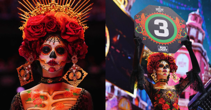 Look When UFC Octagon Girls Honored the Day of the Dead - Dia de los Muertos