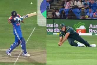 Xavier Bartlett Catch Axar Patel Wicket