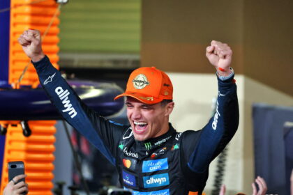 10 British F1 World Champion Lando Norris joins