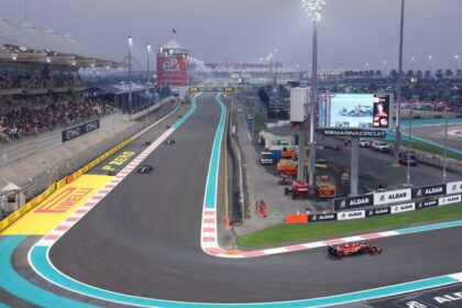 A lap around Abu Dhabi's Yas Marina Circuit with Carlos Sainz