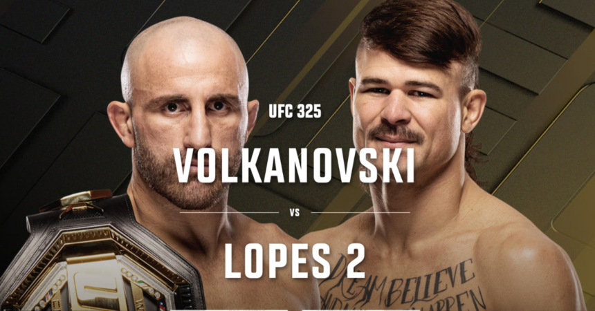 Alexander Volkanovski, Diego Lopes