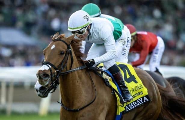 Ambaya wins first major prize at American Oaks