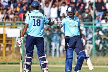 Angkrish Raghuvanshi And Rohit Sharma