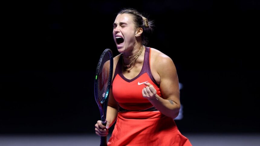 Aryna Sabalenka wins WTA Player of the Year award for second consecutive year