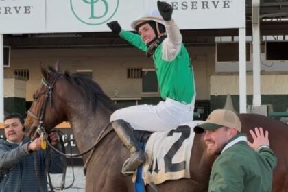 Brazilian jockey Dylan Machado, 19, excited about his next challenge in the US