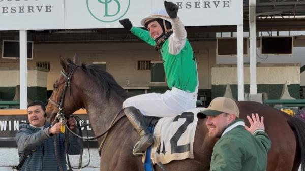 Brazilian jockey Dylan Machado, 19, excited about his next challenge in the US