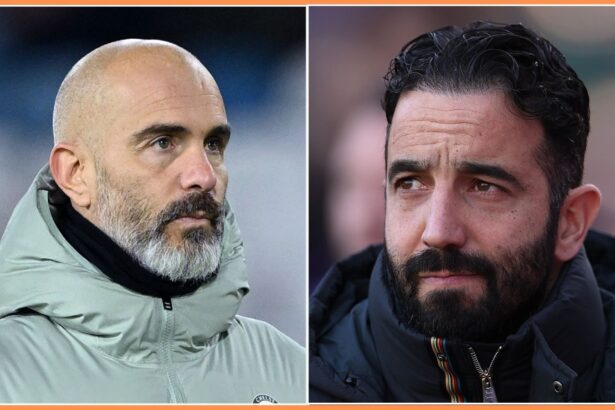 Enzo Maresca and Ruben Amorim