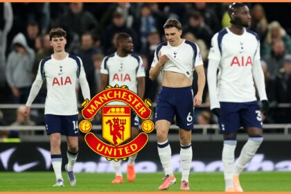 Joao Palhinha reacts during Tottenham