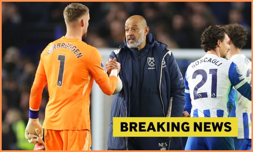 West Ham hero Nuno has fallen out of favor