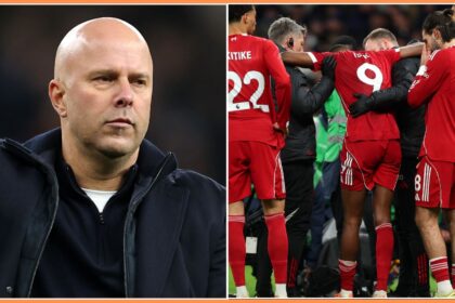 Arne Slot and Alexander Isak