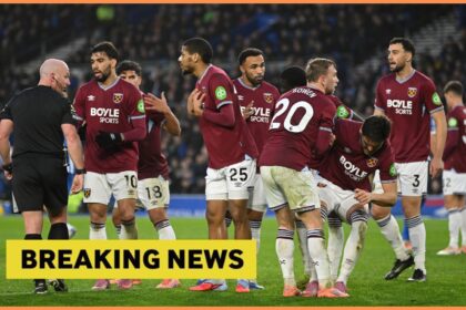 West Ham to sign striker from English club