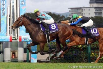 Cavallerizzo claims Asahi Hai Futurity in Japan