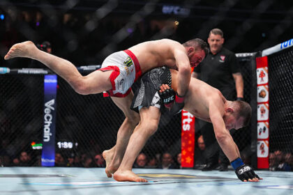 Din Thomas thinks Merab Dvalishvili will be in a third-part fight with Petr Yan