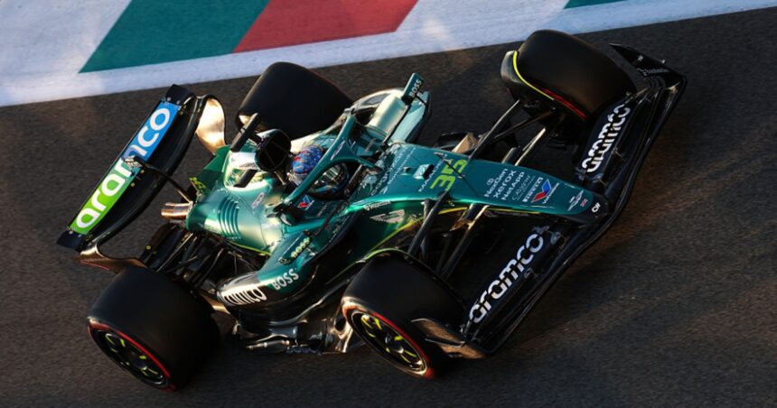 F1 season ends with Pirelli tire test, Crawford sets the pace
