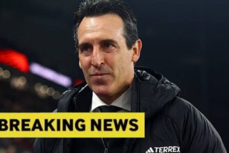 Aston Villa manager Unai Emery