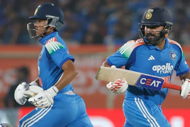 Yashasvi Jaiswal and Rohit Sharma