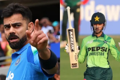 Virat Kohli and Sameer Minhas