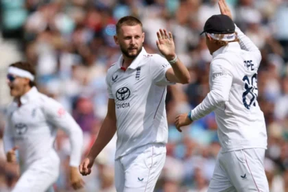 Gus Atkinson runs riot in India vs England Oval Test