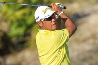 Hideki Matsuyama advances to the Hero World Challenge championship in the playoffs
