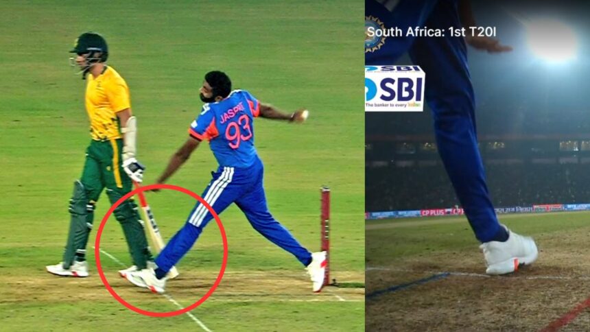 Jasprit Bumrah Dismisses Dewald Brevis Off No Ball To Complete 100 Wickets 1