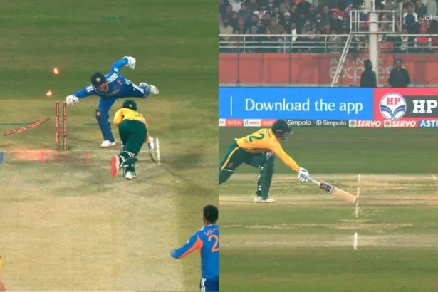 Jitesh Sharma Pulls Off MS Dhoni Esque Run Out To Deny Quinton De Kock A Century In 2nd T20I
