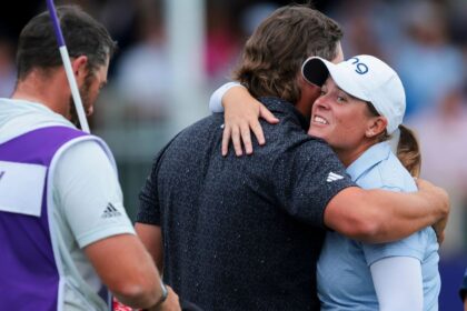 Lauren Coughlin and Andrew Novak lead mixed team event in Florida