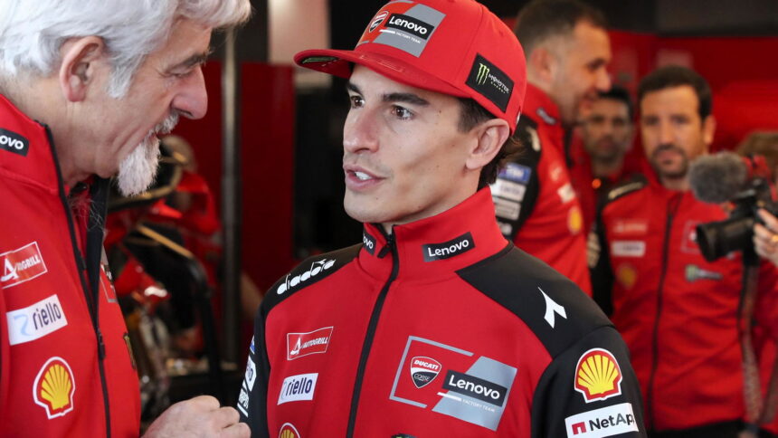 Marc Márquez gives a '90-out-of-ten' answer on the future of Ducati MotoGP