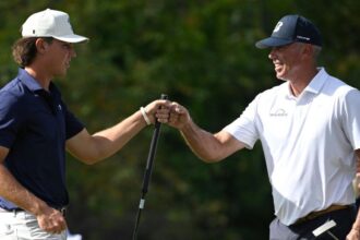 Matt Kuchar caps emotional year with son winning PNC Championship