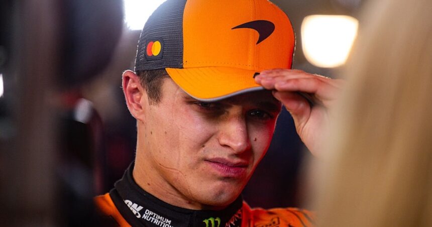 Norris downplays 'blip' in Qatar: 'We shouldn't have done what we did'