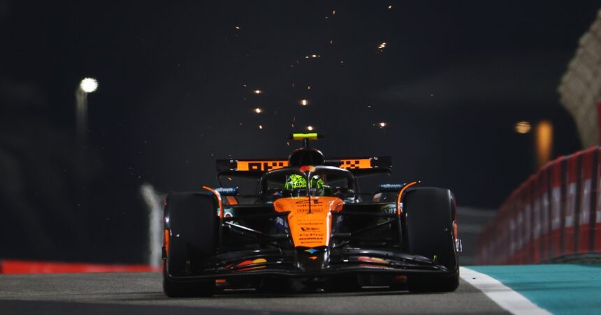 Norris expands his advantage in Abu Dhabi GP round 2 free practice