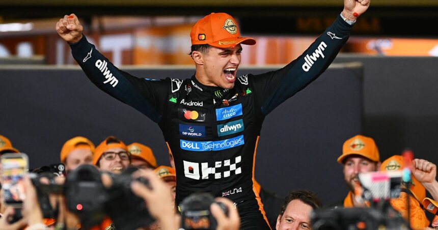 Norris proved he can do it his way at the World Championships