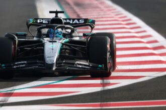 Russell defeats Norris in final practice in Abu Dhabi