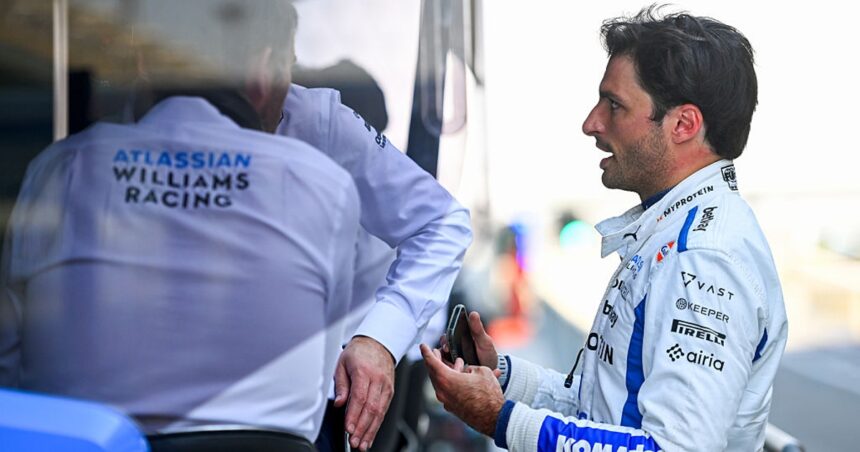 Sainz thinks bad result in Abu Dhabi could be good for Williams