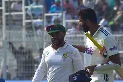 Temba Bavuma And Jasprit Bumrah Warm Moment