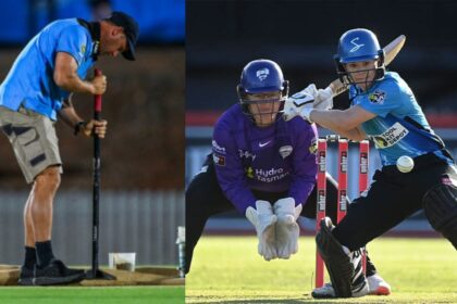 Bizarre!! WBBL match abandoned after heavy roller crushes stray ball into the pitch