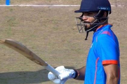 Dhruv Shorey equals latest List A record with unbeaten century in VHT