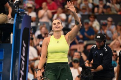 Aryna Sabalenka beats Karolina Muchova to advance to Brisbane final